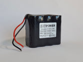 ENERpower 4S2P Akku 14,4V-14,8V 10000 mAh Li-Ion M50T mit Kabeln offenen Enden